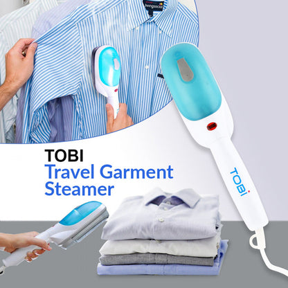 Fier de calcat vertical cu abur Tobi Travel Steamer. Ideali pentru calatorii.