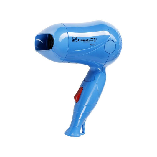 Uscator de par Hausberg HB-20BL, 850W, maner pliabil, Bleu