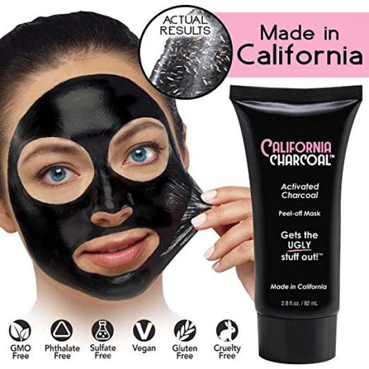 Masca neagra puncte negre Black Mask Black Off 82 ml carbune de bambus