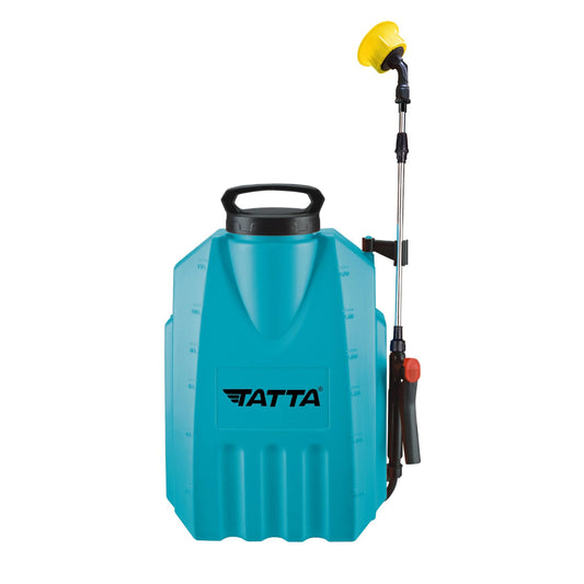 Pompa pentru stropit (vermorel) Tatta TP-1202A, cu acumulator, 12V 8Ah, incarcator 1 A, motor 3.6 lpm, rezervor tip rucsac, 12 l