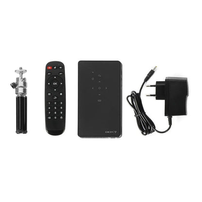 Mini videoproiector 4K, portabil, telecomanda, UHD, Andowl Y8