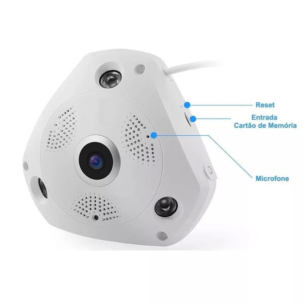 Camera supraveghere Jortan VR CAM 360 ° panoramica HD 960p