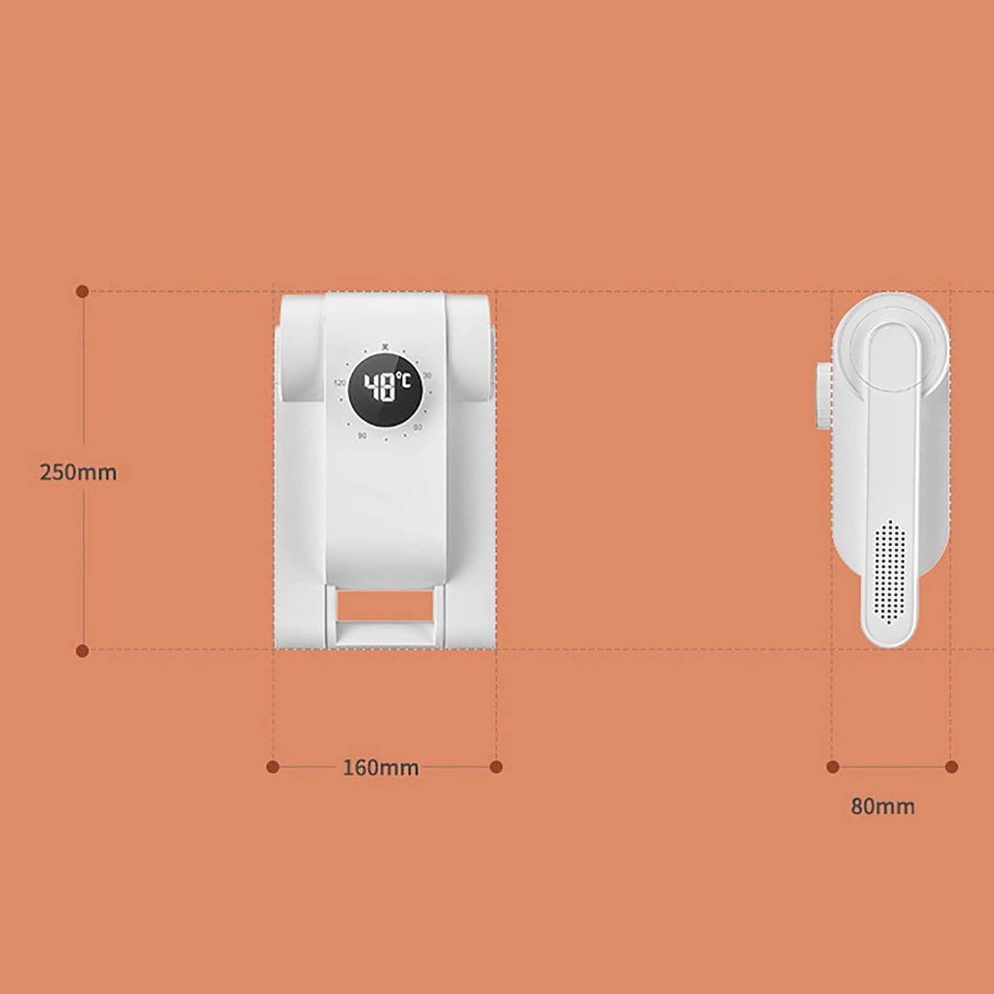 Uscator electric pentru incaltaminte cu functie de dezinfectare UV, suport reglabil si temporizator, design pliabil