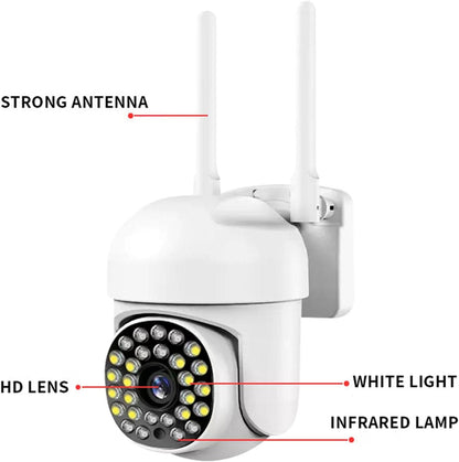 Camera de supraveghere, JT-8161QJ, WIFI, IP66, HD WIRELESS, 2 MP, 1920 X 1080 Pixeli, card 32Gb inclus