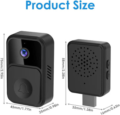 Sonerie interfon wireless inteligenta, camera HD, vedere de noapte