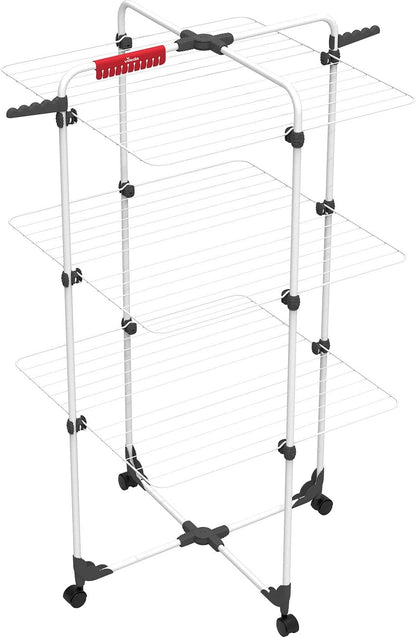 Uscator rufe vertical, mobil, suport umerase, suprafata uscare 30m