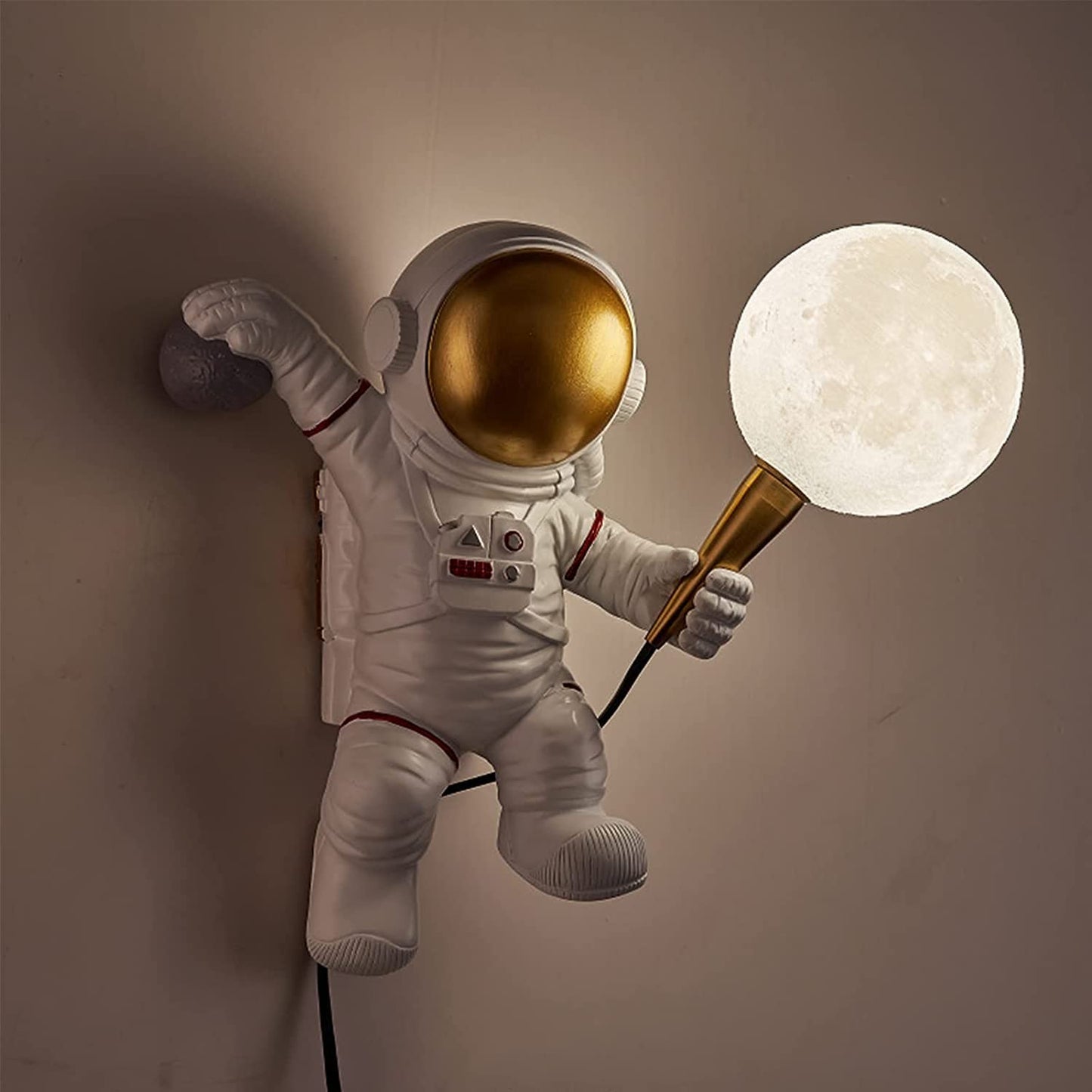 Lampa de veghe pentru copii, model astronaut