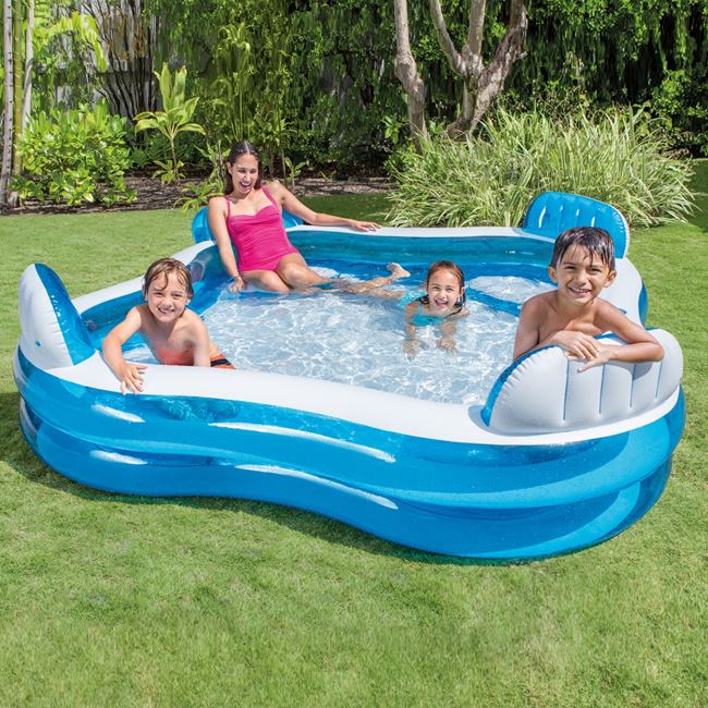 Piscina pentru Familie Bleu 2.29x2.29x0.66m - Intex