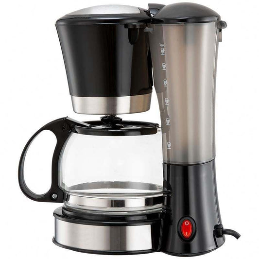 Filtru de cafea Hausberg HB-3650, 600 ml, 800 W, Negru