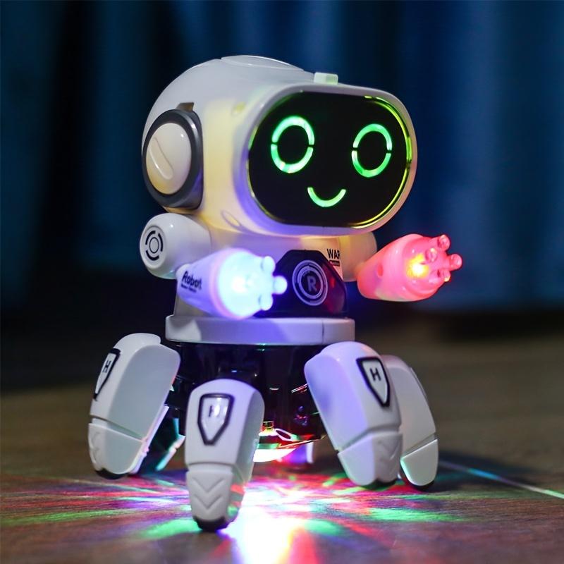 Robot interactiv pentru copii, cu LED, danseaza si canta