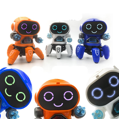 Robot interactiv pentru copii, cu LED, danseaza si canta