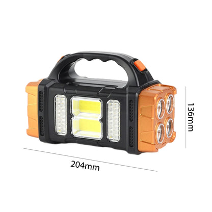 Lanterna solara led, 4 moduri de iluminare