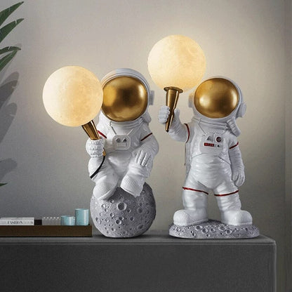 Lampa de veghe pentru copii, model astronaut