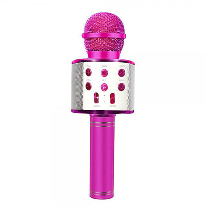 Microfon wireless pentru karaoke, cu bluetooth