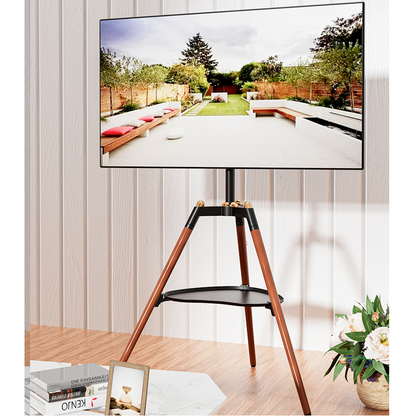 Suport TV rotativ, tip trepied, pentru podea, TV 32-65 inch