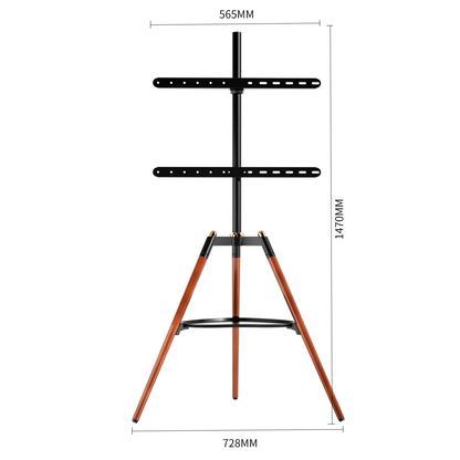 Suport TV rotativ, tip trepied, pentru podea, TV 32-65 inch