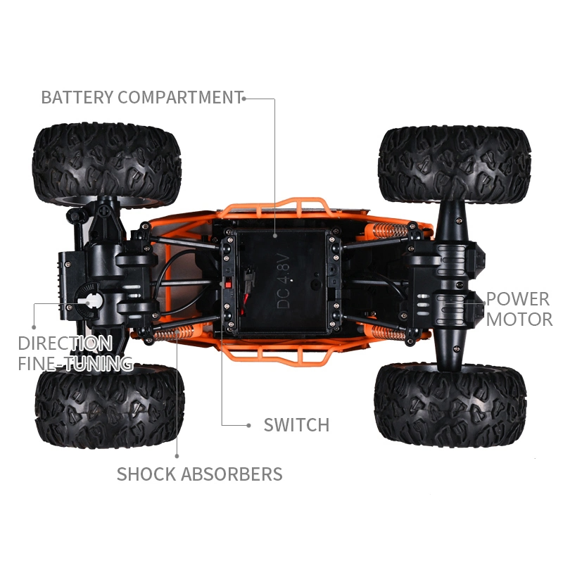 Masinuta de jucarie cu telecomanda Buggy Rock Crawler Offroad 4x4