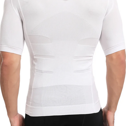 Tricou de slabit pentru barbati Slim'n Lift, grad de compresie 140D