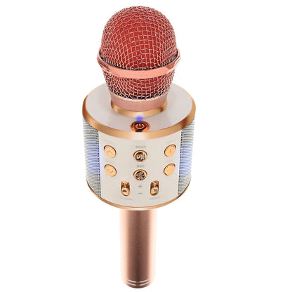 Microfon wireless pentru karaoke, cu bluetooth