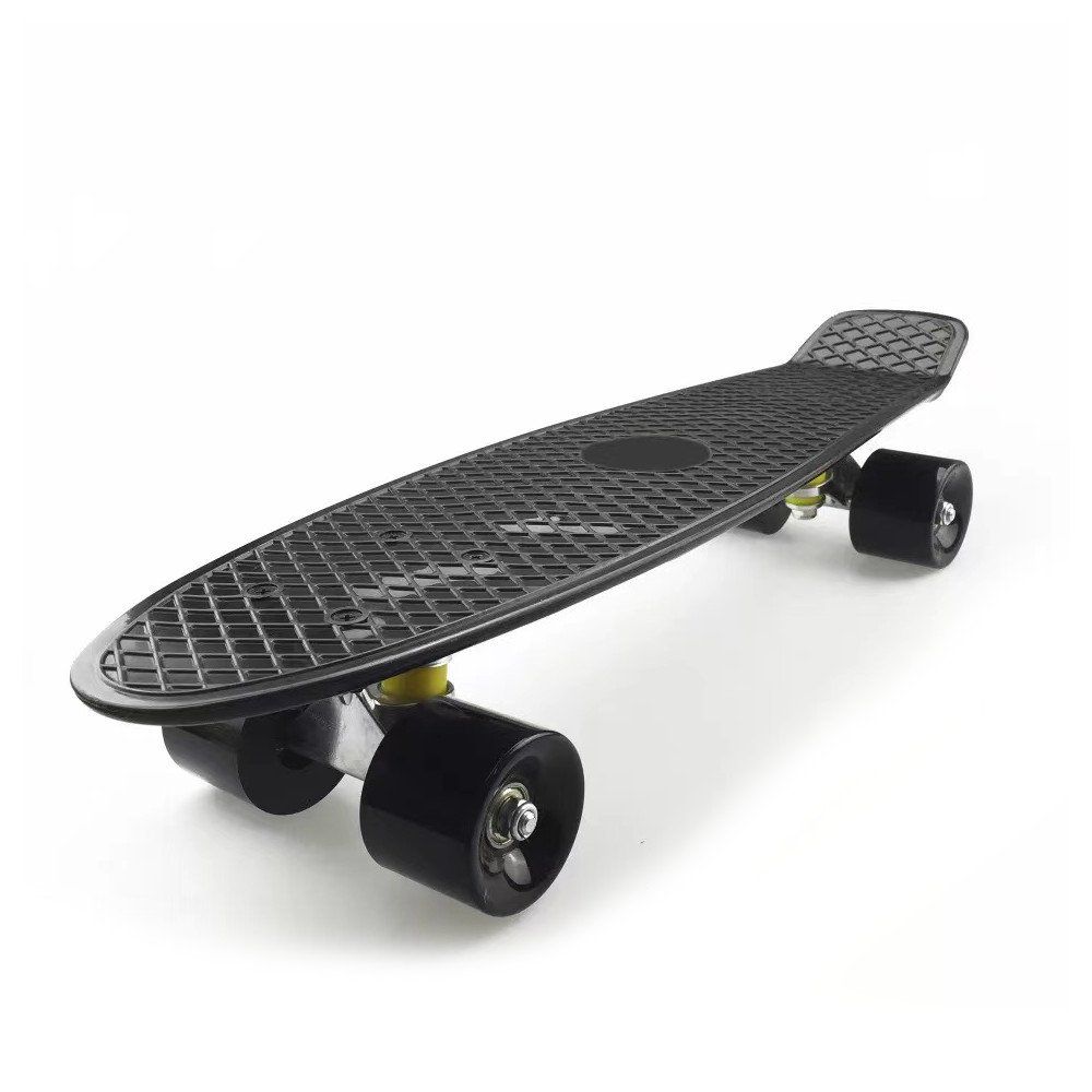 Skateboard Penny Board cu led, pentru copii, 55cm