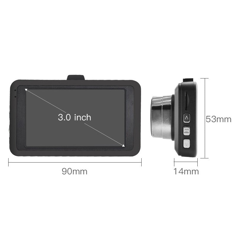 Camera auto DVR, 1080P, Full HD, display 3 inch, 5MP, G-Sensor