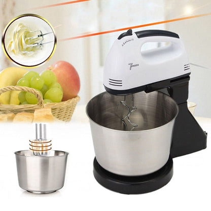 Mixer cu bol din inox, putere 250 W, 2L, inox, 7 trepte de Viteze