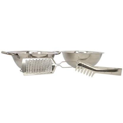 Set 4 ustensile din inox, pentru pregatirea pastelor, Grunberg