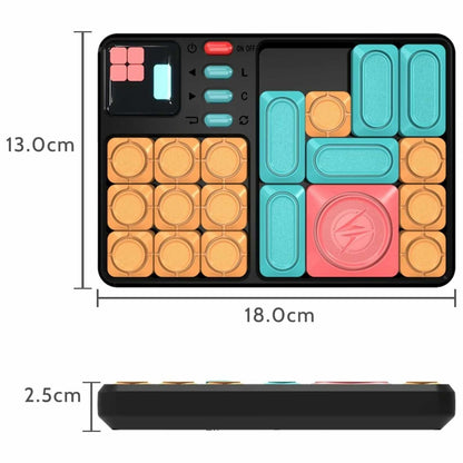 Joc Klotski de gandire logica, blocuri magnetice, slide game, electronic cu sistem AI integrat