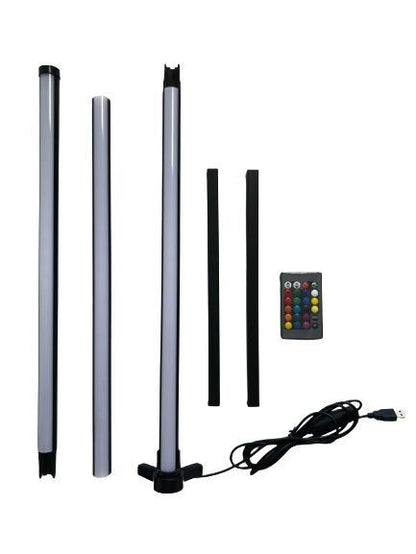 Lampa de podea LED corner 120 cm Wi-Fi (3 segmente)