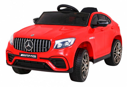 MASINUTA ELECTRICA PENTRU COPII MERCEDES AMG GLC63S 4X4  ROSU