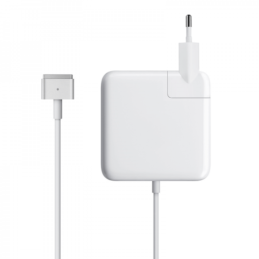 Set incarcator adaptor 60W si cablu alimentare magnetic in T tip Magsafe 2 pentru Macbook, 2m