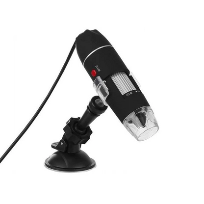 Microscop digital portabil 500X, USB, foto-video, 8 LED-uri, zoom digital 5X