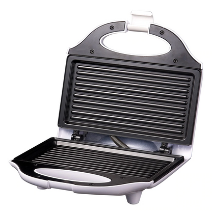 Sandwich-maker Hausberg HB-3510, 750 W, Alb, model grill