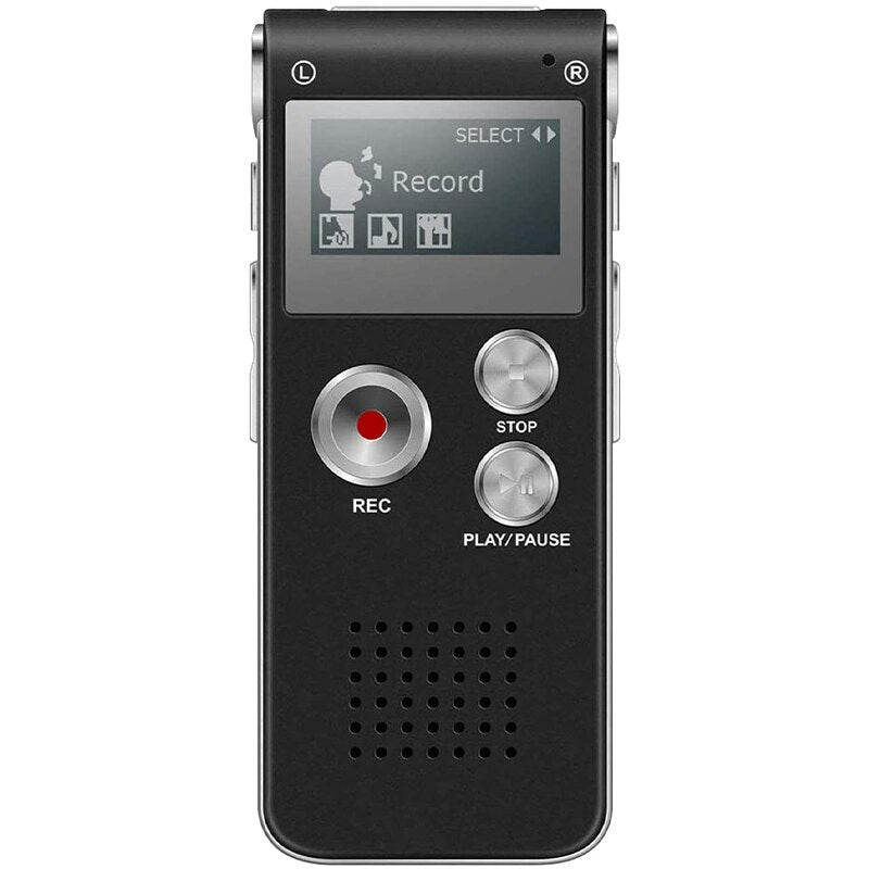 Mini Reportofon digital Andowl Q LY77 16G MP3/WAV negru