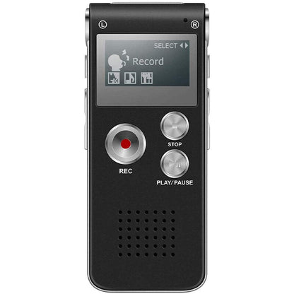 Mini Reportofon digital Andowl Q LY77 16G MP3/WAV negru