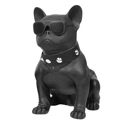 Boxa Portabila Bulldog Negru/Rosu Cu Bluetooth, Cititor USB, Card, Radio si microfon 20 X 20 x 14 cm