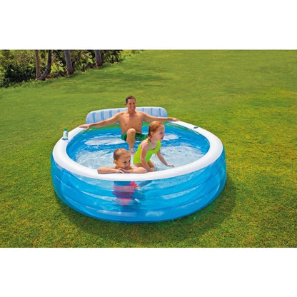 Piscina gonflabila, Intex Swim Center , 229 x 218 x 79 cm