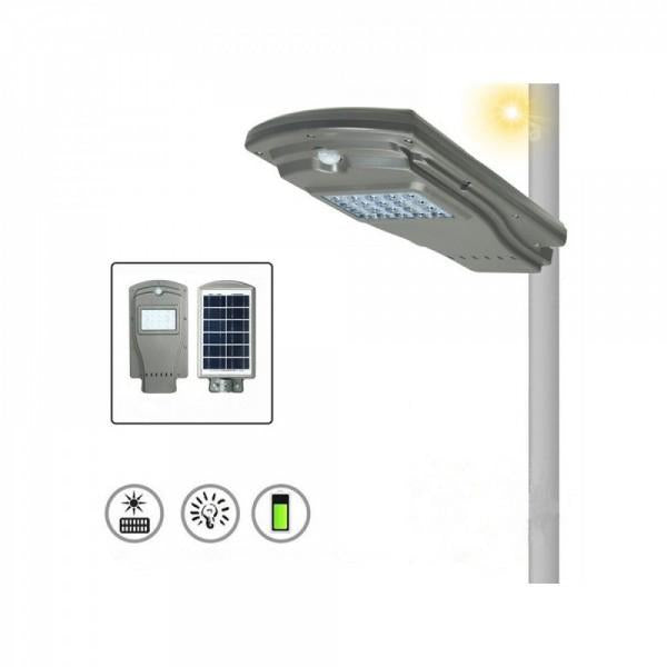 Lampa stradala, Proiector LED 20W cu panou solar si senzor de miscare