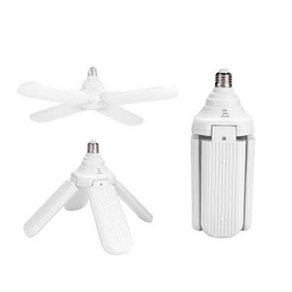 Lampa LED cu 4 brate mobile ajustabile, Fan Blade, E27, 3000K, 48W