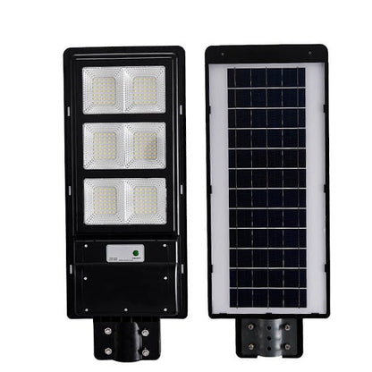 Lampa stradala proiector LED cu panou fotovoltaic + telecomanda si senzor, 120W/200W/300W